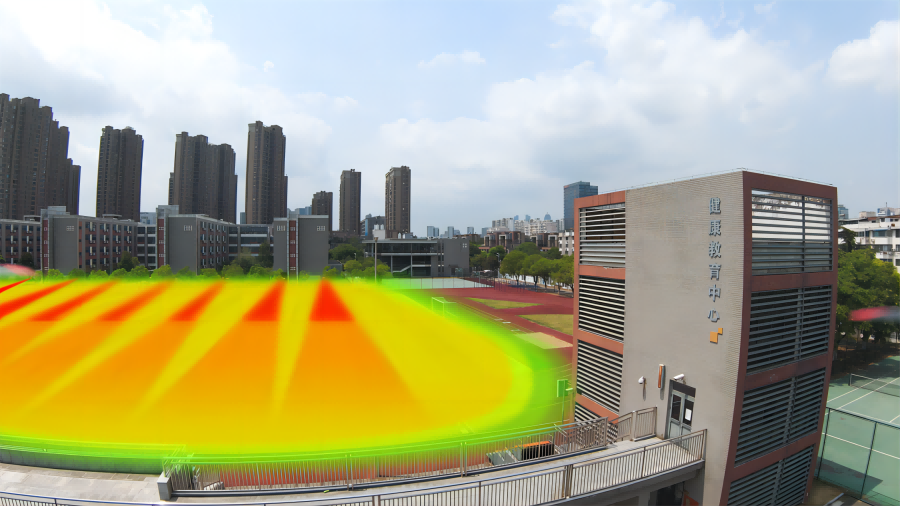 學(xué)校操場(chǎng)定向音箱