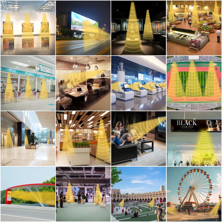 定向聲音設備應用場景匯總