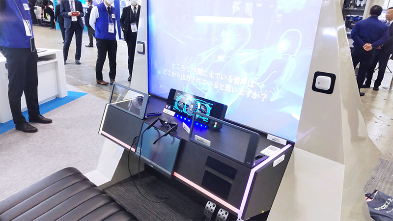 全球首款全透明屏幕定向音箱——聚音屏亮相日本東京汽車技術(shù)電子展覽會