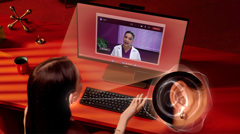 清聽聲學與聯想聯合打造的全球首款聚音屏AI PC